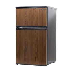 A-stage BR-C90DW 木目調 冷蔵庫 小型 一人暮らし  サイズ おすすめ