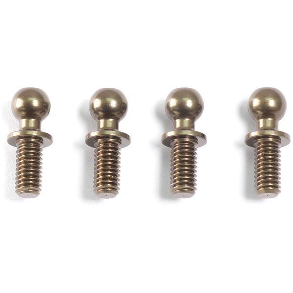 クリエーションモデル F007 アルミボールエンド 4.3x11.8mm(4個)