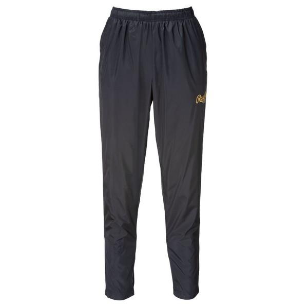 Rawlings ローリングス 野球 ロングパンツ チームウインドパンツ 裏メッシュ ブラック AO...