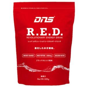 DNS R.E.D. 10L用粉末/スポーツドリンク ブラッドオレンジ風味 320g RED320 ORG｜aprice
