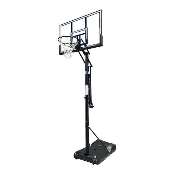 SPALDING スポルディング バスケットボール用 ゴール 52インチ シルバー TFポータブル ...