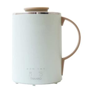 THANKO 沸かしてそのまま飲める「おひとりさま用マグケトル」ミントグリーン S-MCH21M