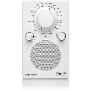 Tivoli Audio Bluetoothポータブルラジオスピーカー PALBT2-9498-JP ホワイト 第2世代 レトロポップ FM/AMラジオ アウトドア｜aprice