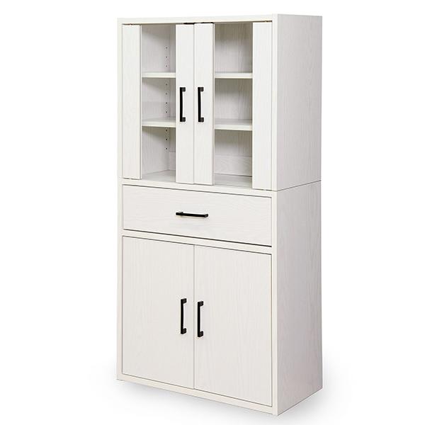 食器棚120cm WO ホワイトオーク リーテンスタッド LSD-06-0002-wo メーカー直送