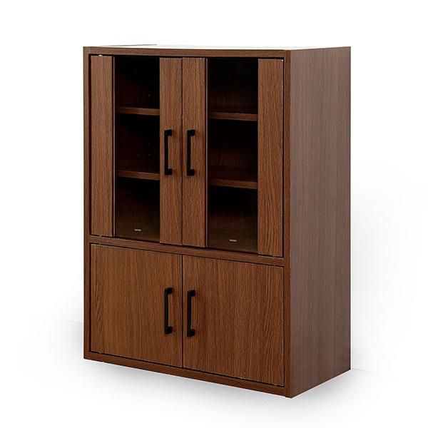 食器棚80cm WN ウォールナット リーテンスタッド LSD-06-0003-wn メーカー直送