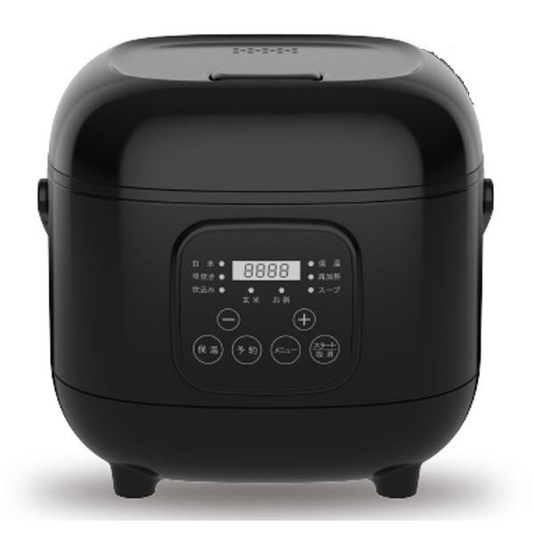 炊飯器 3合炊き 一人暮らし用 ベルソス マイコン式 VS-KE23BK ブラック VERSOS 新...