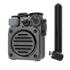 MUZEN ポータブルスピーカー ブラック　第二世代 MUZEN Bluetoothスピーカー『Wild Mini 第2世代』アップグレード