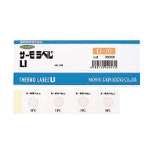 日油技研工業 LI-80 サーモラベル1点表示屋外対応型 不可逆性 80度 メーカー直送