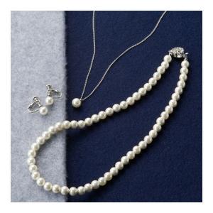 パールネックレス3点セット Amazon | ユキコハナイ パール3点セット ホワイト A‐YHHS8184‐J