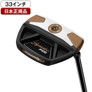 日本正規品 テーラーメイド(TaylorMade) スパイダー FCG ブラック/ホワイト パター 2021年モデル スモールスラント 33インチ