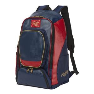 Rawlings ローリングス 野球 バッグ チームバックパック ネイビー/レッド EBP13S10-N/RD N/RD Rawlings（ローリングス） 野球 バッグ チームバックパック ネイビー