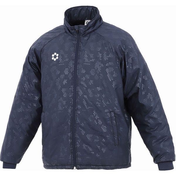 SFIDA スフィーダ フットサルウエア SA-24852 NVY BP パデッドフルジップジャケッ...