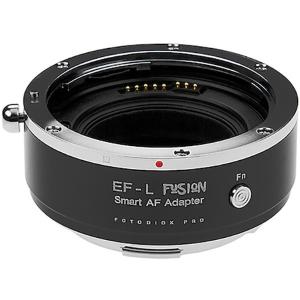 Fotodiox EF-LT-FSN 電子マウントアダプター(キヤノンEFマウントレンズ → L(バヨネット)マウント変換) ファンクションボタン搭載