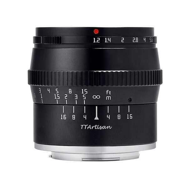 TTArtisan 50mm f/1.2C M43(B) ブラック カメラ用交換レンズ (マイクロフ...