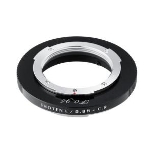 SHOTEN L095-CR ブラック マウントアダプター (キヤノン50mm F0.95 (バヨネット式) L39マウントレンズ → キヤノンRFマウント)の商品画像