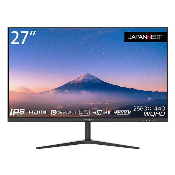 JAPANNEXT JN-IPS27WQHDR-C65W 27型ワイド液晶ディスプレイ