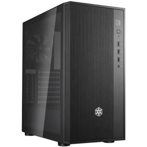 SILVERSTONE SST-FAR1B-G-V2 ブラック ミッドタワーPCケース