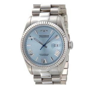 TECHNOS（テクノス） T9C31SM TECHNOS メンズ腕時計 メタルバンド 100 