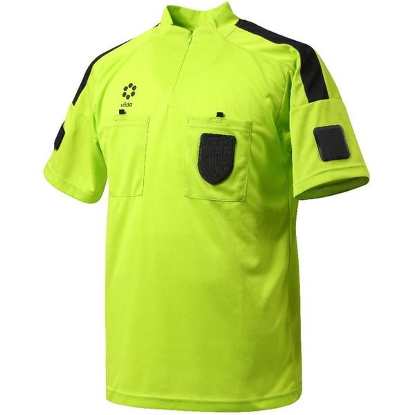 SFIDA スフィーダ 半袖 レフェリーシャツ ACID LIME M SA22836 ACIDLI...
