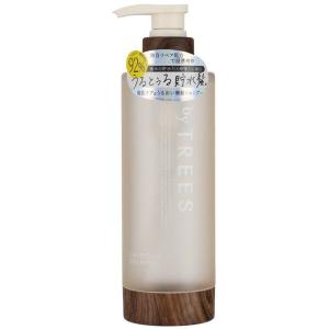 シャンプー byTREES バイツリーズ うるモイストシャンプー 本体ポンプ 450mL 無添加 ヘアケア うるおい 保湿 ボーテドモードの商品画像