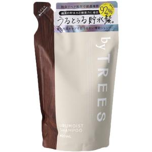 シャンプー byTREES バイツリーズ うるモイストシャンプー 詰め替え 400mL 無添加 ヘアケア うるおい 保湿 ボーテドモード｜aprice