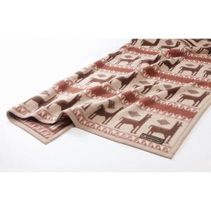 京都西川 京都西川アルパカ毛布 毛羽部分 ベージュ 140×200cm メーカー直送