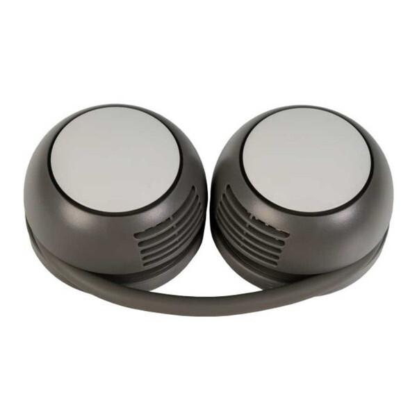 ネックファン 扇風機 首かけ扇風機 風量3段階 シズカ ドラム式ネックファン 充電式 SHIZKA ...