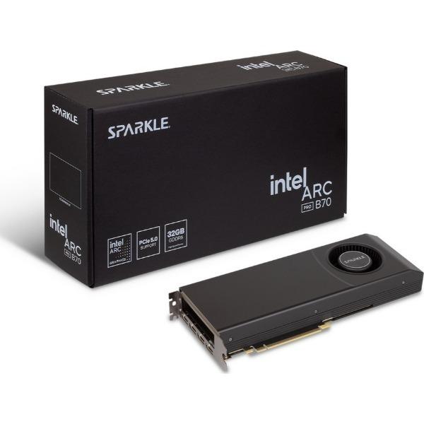 SPARKLE SBP70W-32G Intel Arc Pro B70 32GB Blower ブ...