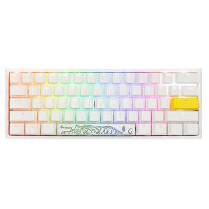 ゲーミングキーボード シルバー軸 60% 英語配列 dk-one2-pro-rgb-mini-pw-silver Ducky ダッキー One 2 Pro Mini Pure White RGB 60% version USB 有線