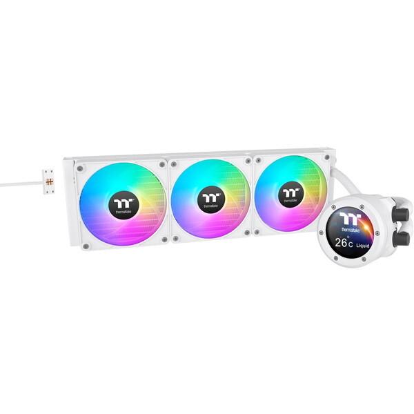 Thermaltake CL-W426-PL12SW-A ホワイト TH360 V2 Ultra E...