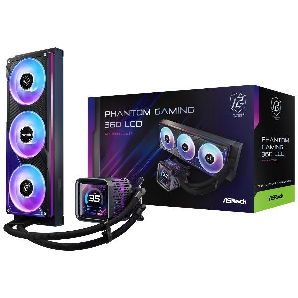 ASRock Phantom Gaming 360 LCD 水冷CPUクーラー メーカー直送