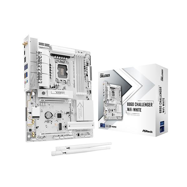 ASRock B860 Challenger WiFi White ホワイト マザーボード メーカー...