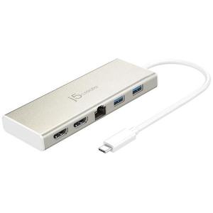 j5 create JCD381 USB Type-C Dual HDMI ミニドック