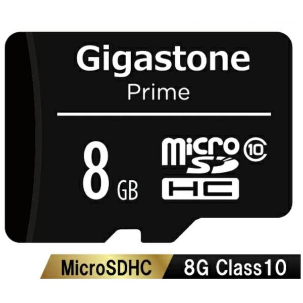 Gigastone GJM10/8G microSDHCカード 8GB SDカードケース付き クラス...