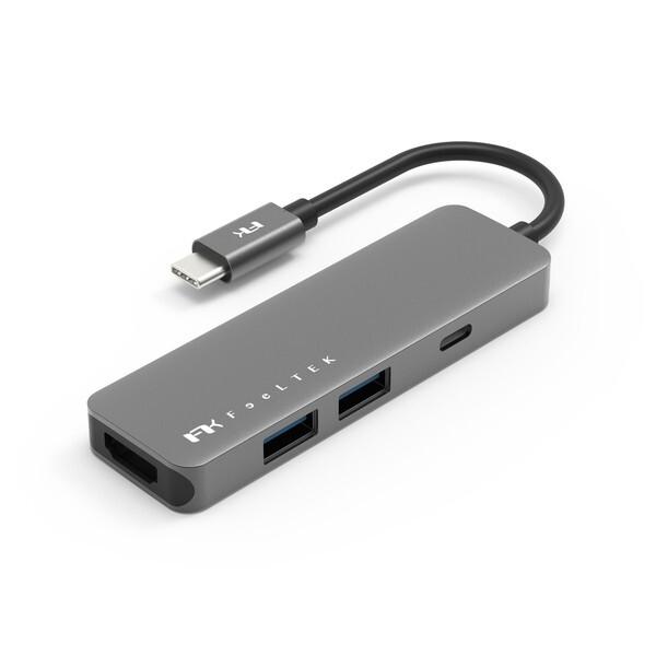 Feeltek HCM004AP2F 映像変換アダプタ 4K対応 (USB-C オス→メス HDMI...