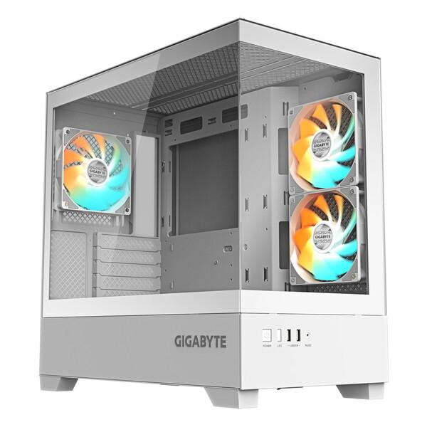 GIGABYTE C201PI ホワイト ミドルタワー型PCケース