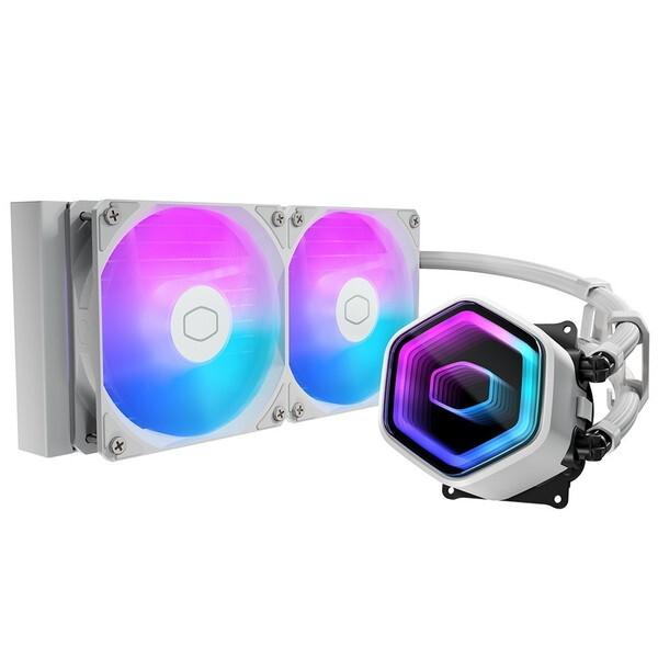 CoolerMaster MLW-D24M-A18PA-JW ホワイト 水冷CPUクーラー メーカー...