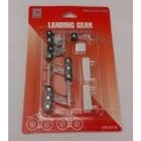 Hogan ランディングギアセット A380用 ゴム製タイヤ付 1/200 航空機モデル