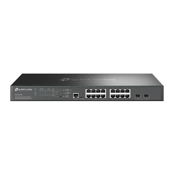 TP-LINK SG3218XP-M2 Omada 2.5G 16ポート&amp;10GE SFP+ 2ポー...