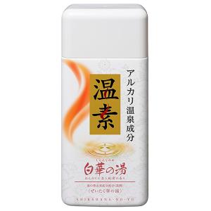 医薬部外品】アース 温素 白華の湯 600g : くすりのレデイハート