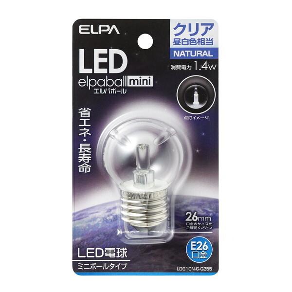 朝日電器 LDG1CN-G-G255 LED電球 G40形 E26