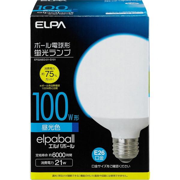 朝日電器 EFG25ED/21-G101 電球形蛍光灯 G形 100W形