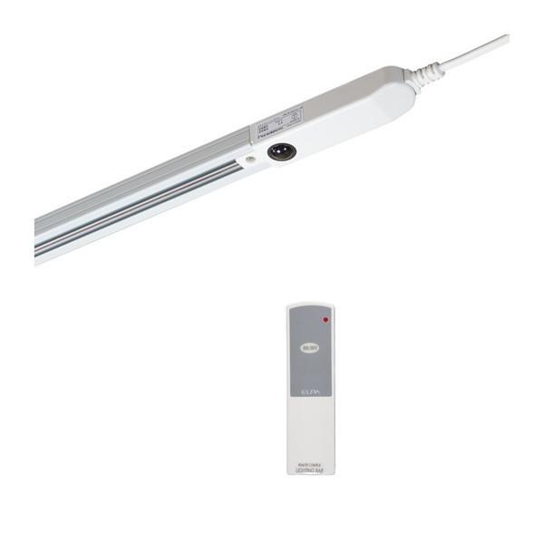 朝日電器 LRC-R100C(IV) アイボリー ライティングバー コンセント型 1m リモコン付