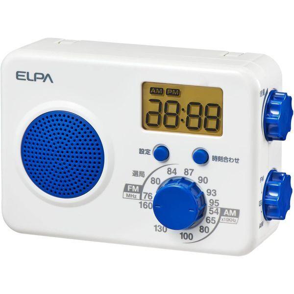 ELPA ER-W41F シャワーラジオ FM/AM