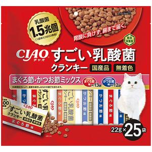 チャオ すごい乳酸菌クランキー 海鮮バラエティ ( 22g*25袋入