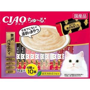 【1,000円OFFクーポン配布中】CIAO チャオ ちゅ〜る 40本 贅沢バラエティ ちゅーる いなばペットフード キャットフード 猫用 おやつ｜aprice