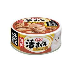 いなばペットフード CIAO 国産活まぐろプレミアム 本かつお かつお節入り
