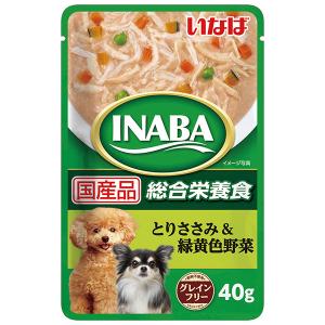 いなばペットフード INABA とりささみ&緑黄色野菜 40g
