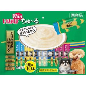 いなばペットフード ちゅ〜る とりささみバラエティ 14g×40本