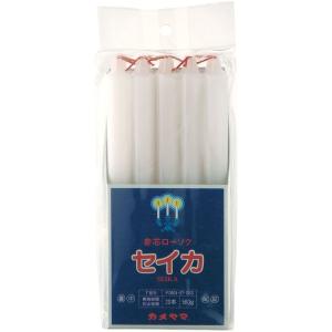 カメヤマ ローソク セイカ赤芯 7号5 20本入り : オオサキ ヤフー店